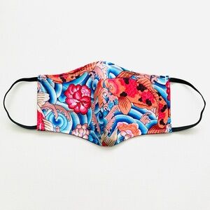 NEW Handmade Koi Fish Print Face Mask